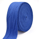 ZHFMLY 1.5 Inch Royal Blue Herringbone Webbing - 12 Yards Cotton Twill Tape Ribbon for Sewing, Binding Trim, DIY Crafts, Gift Wr