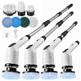 VELLROX Electric Spin Scrubber, Cordless Cleaning Brush with 7 Brush Heads