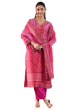 Libas Women'S Silk Blend Kurta Set (49329