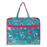 Echo Boomers Multipurpose A3 Drawing Bag| Stationery Organizer & Document File Bag with Multiple Compartments (Aqua)