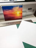 8 X 10 Premium Matte Bright White Inkjet Double Sided Photo Paper 50 Sheets