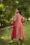 Gosriki Women'S Rayon Blend Printed Straight Kurta With Pant & Dupatta (Manchali-Rani-Gs_5Xl_Pink_Xxxxx-Large),Pink,5,B0CZ3FDGSD