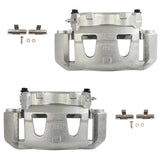 cciyu 18B4615 18B4614 Front Left & Right Brake Caliper with Bracket Fit For Ford For E-250 Econoline 1995-1999,For Ford For E-35