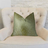 Plutus Brands Plutus Hidden World Gold Handmade Throw Pillow, 26 X 26