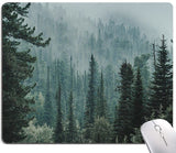 Armanza Mouse Pad, Mist Forest Mouse Pad, Washable Square Cloth Mousepad for Gaming Office Laptop, Non-Slip Rubber Computer Mouse Pads for Wireless Mouse, Cute Mouse Pads for Desk, Natural Landscape