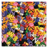 Creativity Street 3253 Upper Case Letter Beads, Assorted Colors, 288 Beads/Set
