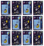 Asera Space Stationery Gift Set For Kids Diary, Pen & Badge Rakhi Set, Rakshabandhan Gift Set For Girls Party Favor Return Gift