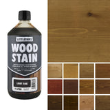 Littlefair's Wood Stain Water Based - 34oz/1ltr - Indoor Furniture Stain Light & Dark Finishes - Special Non Toxic & Eco Friendl