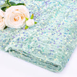Sequin Fabric by The Yard Sage Green Velvet Fabric 2 Yards Shimmer Sparkle Material Fabric for Sewing Shiny Pillow Cover Hat Sof