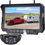 RV Backup Camera Wireless 7-inch for Furrion: Touchkey 4-Channel with Recording 1080P HD RV Rear View Camera Night Vision Waterp