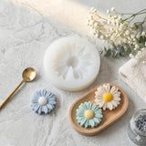 GVESSA Daisy Silicone Mold | Flower Mold for Candle Making, Soap Making, Resin Art, Wax Melt, Chocolate, Clay & DIY Craft Projec