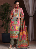 Libas Women'S Poly Crepe Kurta Set (36947 Multicolour M