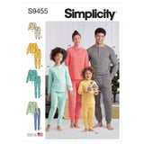 Simplicity Misses, Mens and Childrens Knit Pants and TopXS L/XS XL