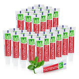 Travel Size Mini 0.176 oz Toothpaste Bulk, Disposable Mint Flavor Pocket Teeth Paste Small Essential Toothpaste for Travel, Home