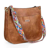 Adisa Trendy Hobo Shoulder Handbag For Women And Girls With Crossbody Sling Belt (Ad4082-Bro),Brown,,B0DXCVWH4X
