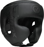 RDX Boxing Headgear, MMA Training, Adjustable Padded Kara,Muay Thai Headgear, Kickboxing, Sparring, Martial Arts, Karate, Taekwo