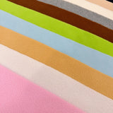 12Pcs 20 x 20 Solid Color Knitted Polar Fleece Fabric DIY Making Supplies Quilting Patchwork Fabric Patchwork Polyester Plush Fl