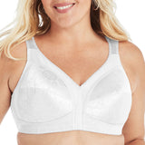 PLAYTEX Womens 18 Hour Original Comfort Strap Full Coverage Us4693, Available in Single and 2-Packs Bras, White, 48C US