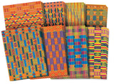 Roylco R15273 Assorted Design African Textile Paper, 81/2 x 11 Inches, Pack of 32