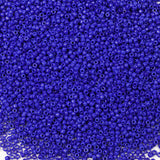 LEECOON 2mm Royal Blue Color Seed Beads 100grams About 8800pcs Size 12/0 Small Seed Beads for Making Necklace Bracelet Earring J
