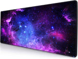SANWUMIAN Gaming Mouse Pad, Large Mouse Pads for Desk, Non-Slip Rubber Base Mousepad, Keyboard Mouse Mat Desk Pad with Stitched