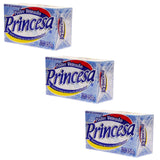 PRINCESA Laundry Bar Soap with Glycerin, Stain Remover, 350g Each, 3 Pack
