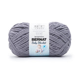 Bernat BABY BLANKET BB Mountain Mist Yarn - 1 Pack of 10.5oz/300g - Polyester - #6 Super Bulky - 220 Yards - Knitting/Crochet