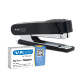 RAPESCO 1573 No. 10 Mini Stapler, Black, 1000 Staples 10/4 mm