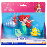 Swimways Disney Princess Ariel Dive Characters 3-Pack, Swimming Pool Accessories & Kids Pool Toys, Pool Party Supplies & Water T