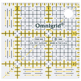 Omnigrid inch Grid Ruler, 2 x 2, Original Version