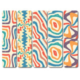 woopme Set of 5 Magnetic Artistic Waves Bookmark for Book Lovers Readers Students Gift Magnetic Page Clips Folding