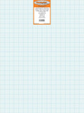 Clearprint 18 x 24 1000H Design Vellum Sheets with Printed FadeOut 8x8 Grid, 16 lb., 100% Cotton, 10 Sheets Per Pack, 1 Each