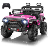 Hikole 24V Ride on Toys for Kids, 2 Seater Electric Car with Remote Control, 9AH Battery, 4 4 Powered Wheels, 20 Wide Two Seat,