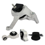 Engine Motor and Transmission Mount Set of 4 - Fits Nissan Altima 2007-2012 2.5L Automatic Transmission - Replaces A4339, A4340,