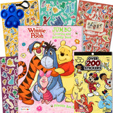 Disney Winnie The Pooh Coloring Activity Book and Stickers Set for Kids