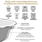 Golden Rabbit Enamelware Catering Bowl