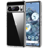 HOOMIL for Google Pixel 8 Pro Case, Non-Yellowing, Drop Protection, Anti-Scratch, Transparent Hard Back Phone Cover - Crystal Cl