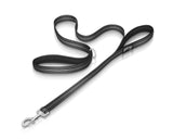 Reflective Nylon Dog Leash with Padded Double Handles, Heavy Duty Dual Neoprene Handles for Control Safety Training, For Small t
