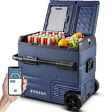 BODEGACOOLER 12 Volt Car Refrigerator,59 Quart (55L)12v Portable refrigerator,Car Fridge Freezer, -4?-68 Car Cooler 12/24V DC an