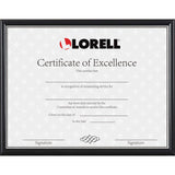 Lorell Versatile Certificate Holder, 8.5 x 11 (49215), Black