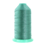 Mandala Crafts Size 138 420D T135 Bonded Nylon Thread - Aquamarine 1250 YDs Tex 135 Heavy Duty Sewing Threads for Leather, Jeans
