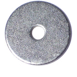 Hard-To-Find Fastener Zinc Fender Washers, Durable Zinc Plated Steel Flat Hardware for DIY, Construction, Home Improvement, 1/8