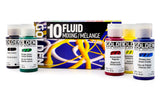 Golden Artist Colors, Fluid Acrylics, 10color Mixing Set