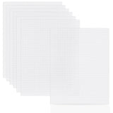 Phinus 7-Piece Plastic Canvas Sheets, 10.5 x 13.5, Eye Mesh for Embroidery & Knit Crochet Projects, DIY Handicraft, Make Divider