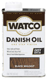 RustOleum Watco 65351 Danish Oil Wood Finish, Pint, Black Walnut