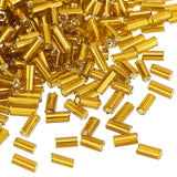 uxcell 1300Pcs Glass Bugle Beads, 4x1.7mm Tube Mini Loose Glass Seed Spacer Bead for DIY Earrings Necklaces Bracelets Jewelry Ma