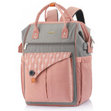 MOMUVO Laptop Backpack for Women with USB Port, Student Bookbag Water Resistant Backpacks Teacher Doctor Nurse Work Stylish Trav