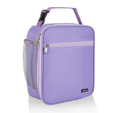 Lovoeo Lunch box Lunch bag for men women Insulated Lunchbox Lunch bags for Work Picnic Travel (Purple)