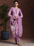 Libas Women'S Poly Crepe Kurta Set (36949 Purple 2Xl