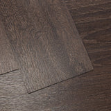 Art3d Peel and Stick Floor Tile Vinyl Wood Plank 12-Pack 18 Sq.Ft, Brown Stone, Rigid Surface Hard Core Easy DIY Self-Adhesive F